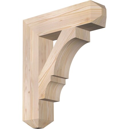 Ekena Millwork Balboa Craftsman Smooth Bracket, Douglas Fir, 5 1/2"W x 24"D x 28"H BKT06X24X28BOA04SDF